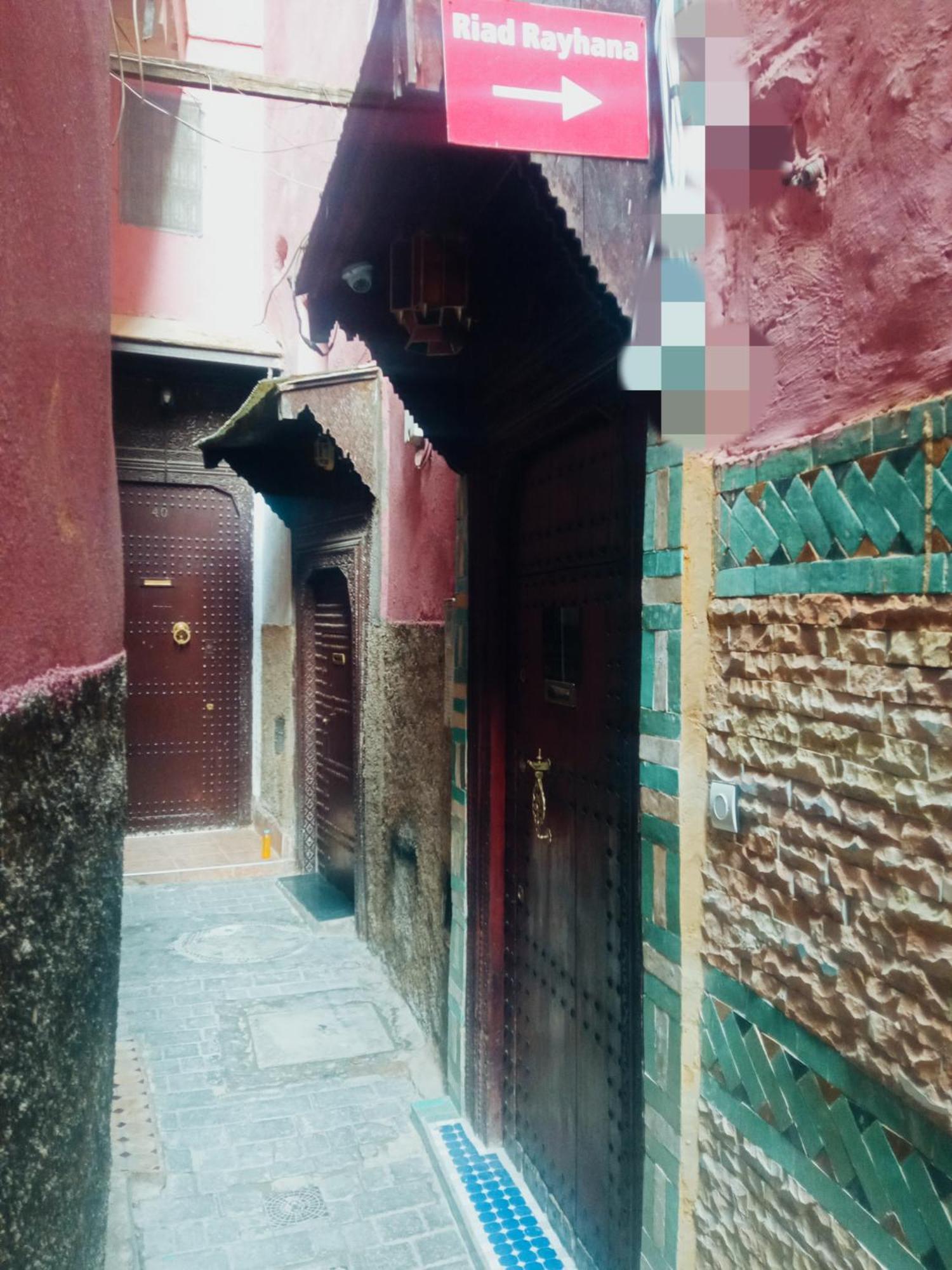 Riad Rayhana Fez Buitenkant foto
